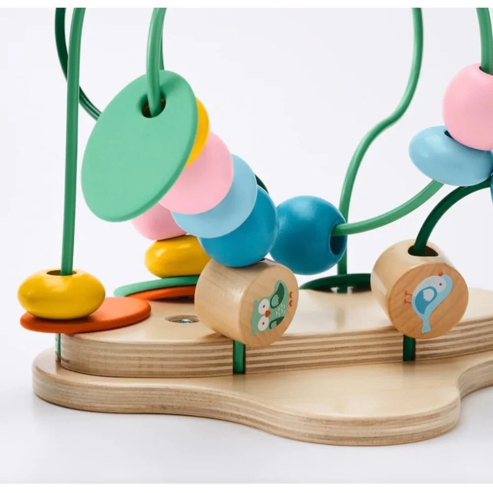 IKEA UPPSTA Bead Maze Multicolor 105.624.91 (New in Box) Developmental Toy